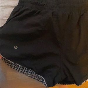 Black Lulu shorts